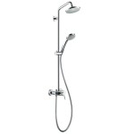 Душевая система наружного монтажа Hansgrohe Croma 100 Showerpipe 27154000 Душевая система наружного монтажа Hansgrohe Croma 100 Showerpipe 27154000